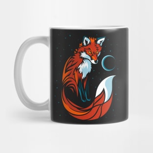 Tribal tail fox Mug